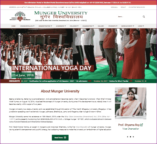 Munger University UG Admission