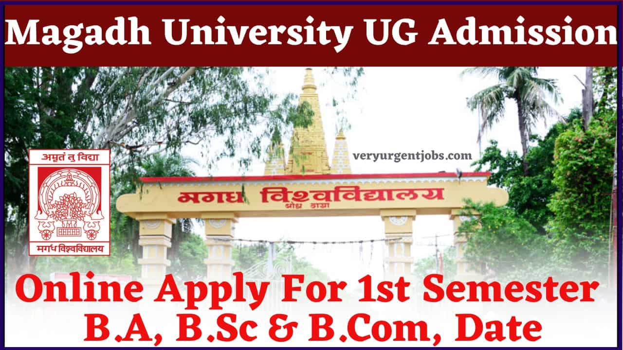 Magadh University UG Admission