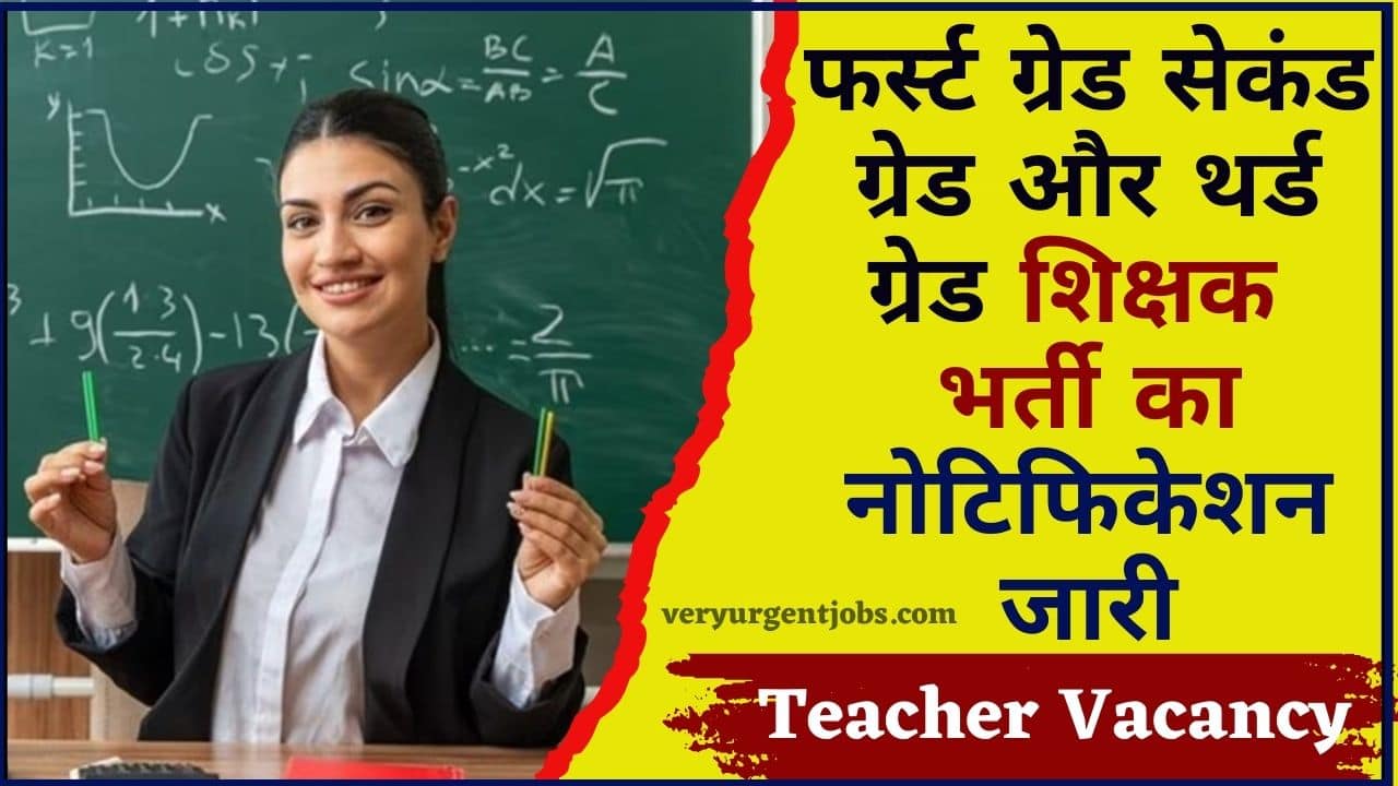 Teacher Vacancy