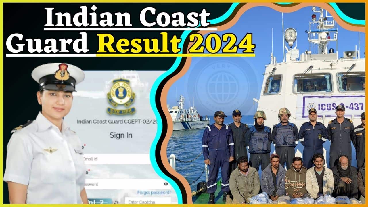 Indian Coast Guard Result Out