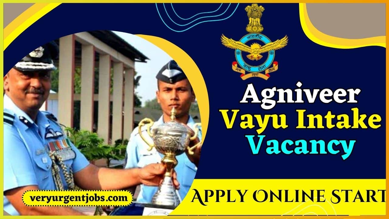 Agniveer Vayu Intake Vacancy