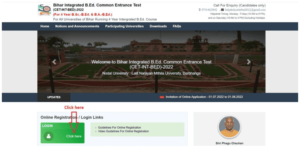 Bihar Integrated B.ED Admission
