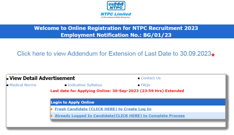 Railway RRB NTPC Vacancy