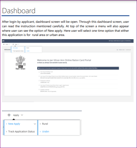 Ration Card Split Online