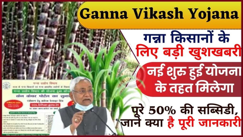 Ganna Vikash Yojana 2024: गन्ना किसानों के लिए बड़ी खुशखबरी, नई शुरु हुई योजना के तहत मिलेगा पूरे 50% की सब्सिडी, जाने क्या है पूरी रिपोर्ट? Ganna Vikash Yojana 2024: गन्ना किसानों के लिए बड़ी खुशखबरी, नई शुरु हुई योजना के तहत मिलेगा पूरे 50% की सब्सिडी, जाने क्या है पूरी रिपोर्ट?