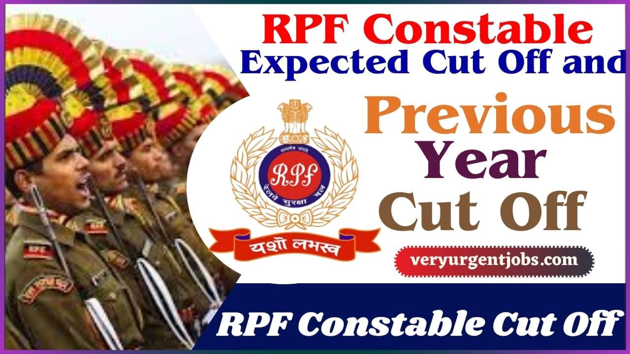 RPF Constable Cut Off 