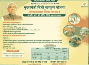Bihar Niji Nalkup scheme New Update