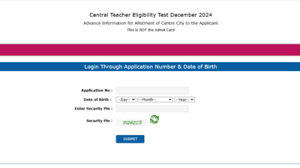 CTET DECEMBER Admit Card Out 