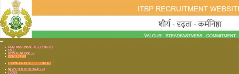 ITBP Assistant Commandant Vacancy