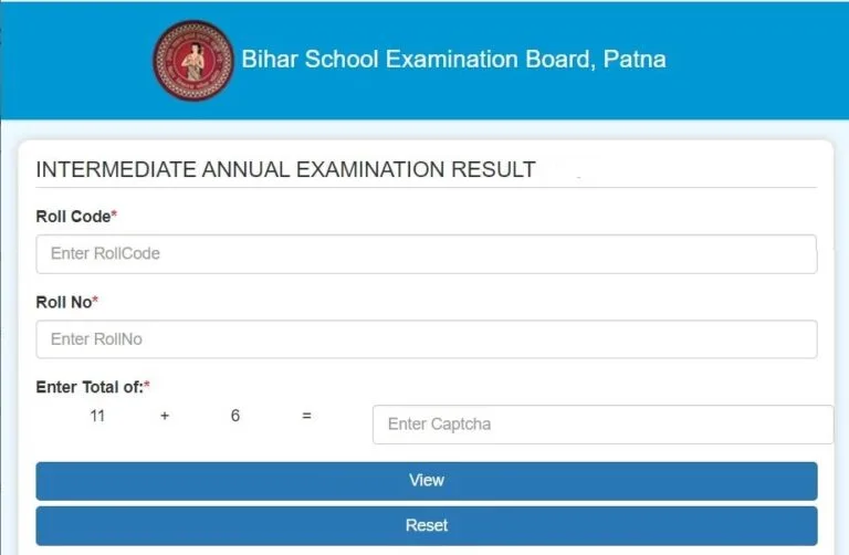 Bihar Board 12th Result
