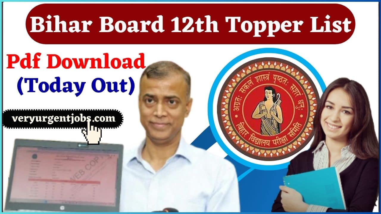 Bihar Board 12th Topper List 