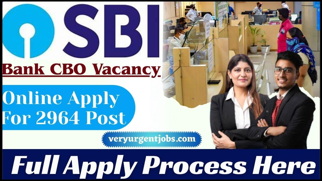 SBI Bank CBO Vacancy 